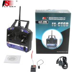 FLYSKY FS-CT6B 2.4G 6CH AFHDS 2A Radio With R6B Data USB Cable for RC Model Helicopter Airplane Racing